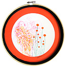 Le champs aux sentiments, mandala techniques mixtes